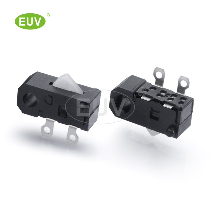 9.1mmx3.8mmx6.5mm 臥式側按 常開 插件檢測開關