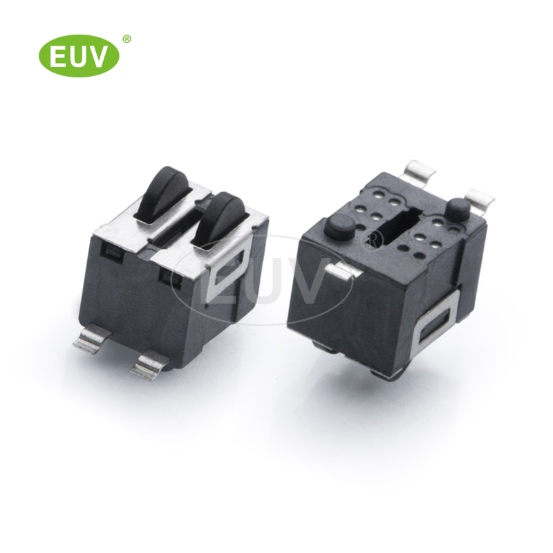 5.7mmx4.6mmx5.8mm 立式 兩回路 常開 貼片檢測開關