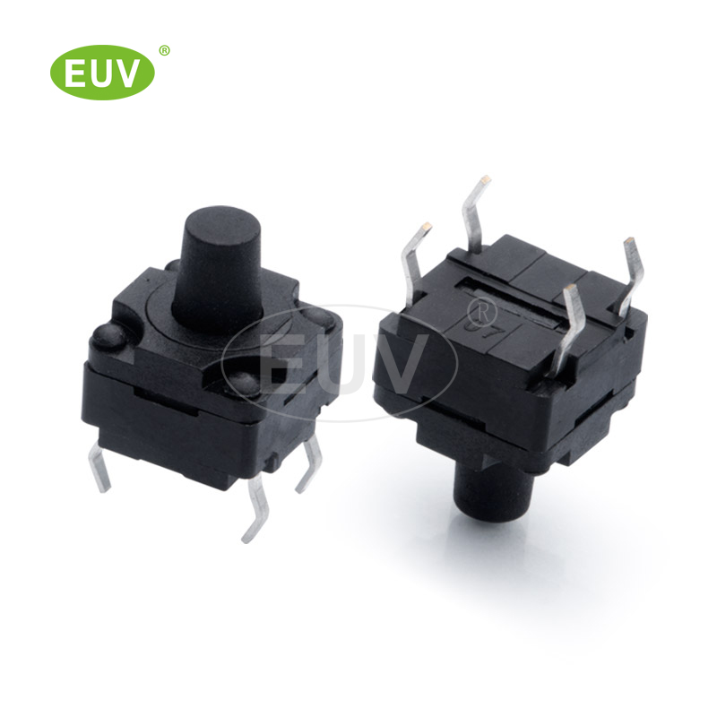 8.0mmx8.0mm 四腳 防塵防水IP67 插件輕觸開(kāi)關(guān)