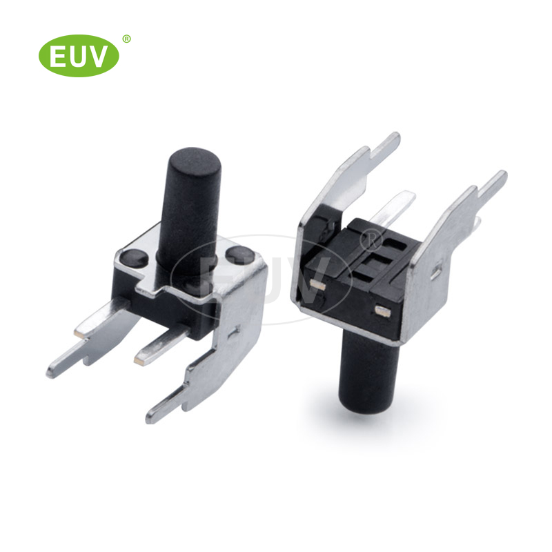 6.0mmx7.5mm 支架側(cè)按 插件輕觸開(kāi)關(guān)