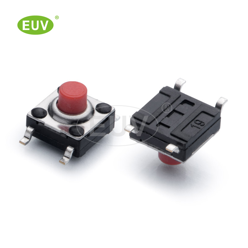 6.0mmx6.0mm 超薄 防塵防水IP67 貼片輕觸開關