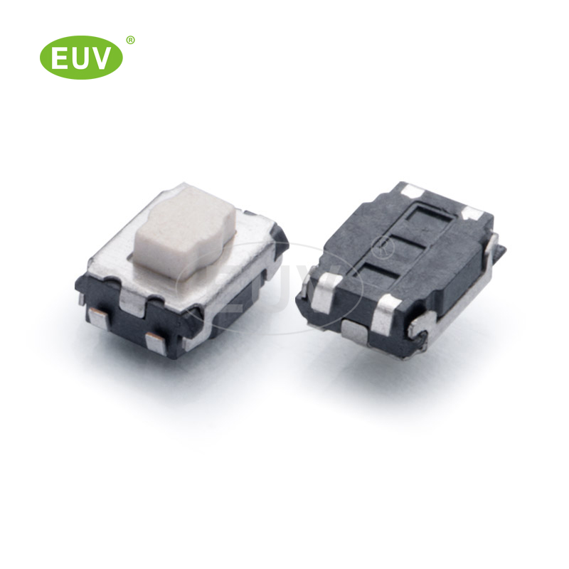 3.6mmx4.7mmx2.5mm U型腳 貼片輕觸開關