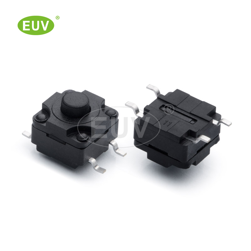 8.0mmx8.0mm 防塵防水IP67 貼片輕觸開(kāi)關(guān)