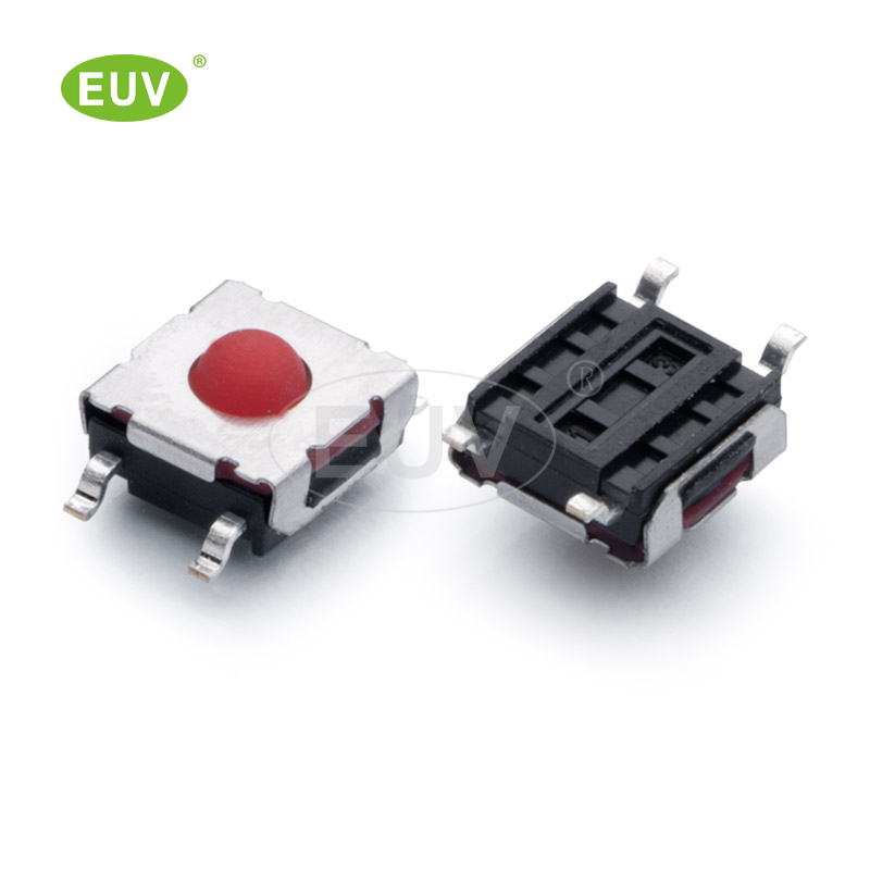 6.2mmx6.5mmx3.85mm 圓形硅膠按鈕 貼片輕觸開關