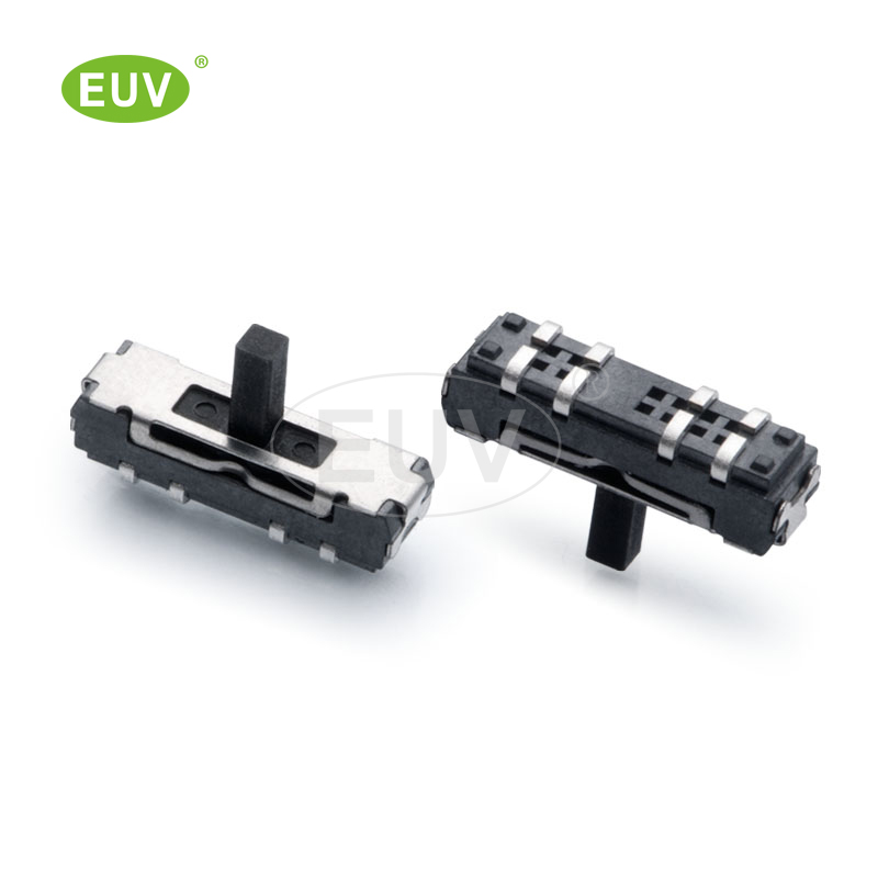 8P 正拔 2P3T 包腳 柄高2/3/4mm 貼片撥動開關(guān)