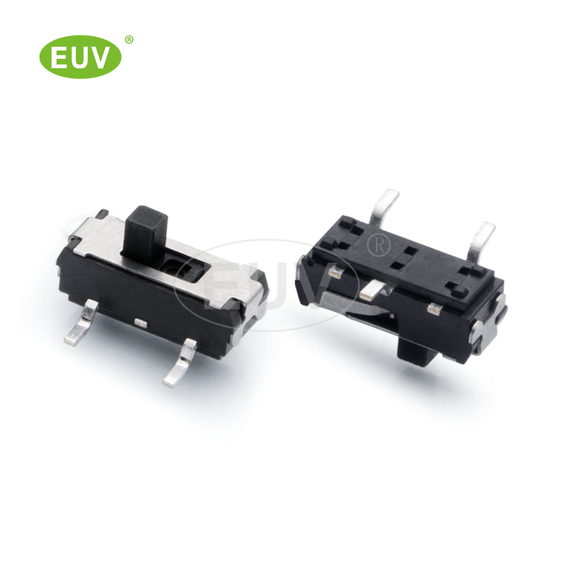 3P 正拔 1P2T 柄高2/3/4mm 貼片撥動開關