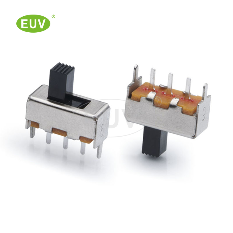 3P 正撥 1P2T 柄高2-10mm 插件撥動開關(guān)